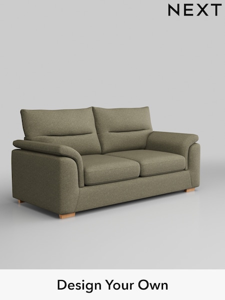 Tweedy Chenille/Mid Moss Green Hayden Highback (H36294) | £1,125