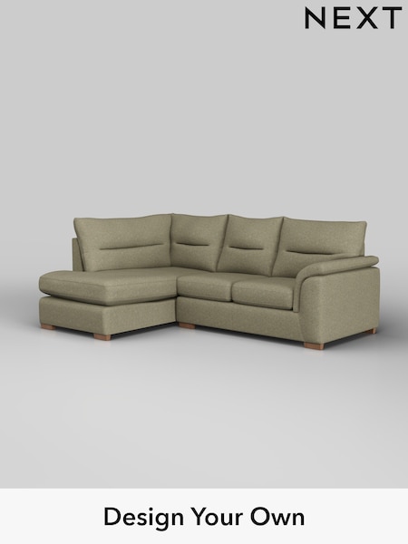 Tweedy Chenille/Mid Moss Green Hayden Highback (H36294) | £1,725