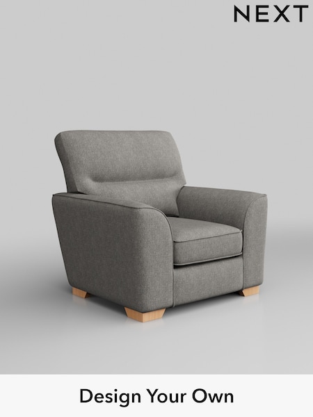 Tweedy Chenille/Mid Grey Stamford Highback (H36297) | £699