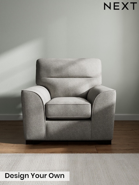 Tweedy Chenille/Mid Grey Stamford Highback (H36297) | £699