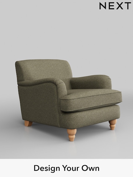 Tweedy Chenille/Mid Moss Green Lilly Ii (H36305) | £550