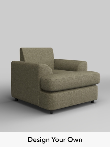 Tweedy Chenille/Mid Moss Green Parker Platform (H36307) | £775