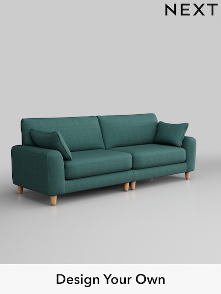 Tweedy Chenille/Dark Teal Green Campbell (H36309) | £1,275
