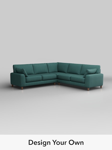 Tweedy Chenille/Dark Teal Green Campbell (H36309) | £2,250
