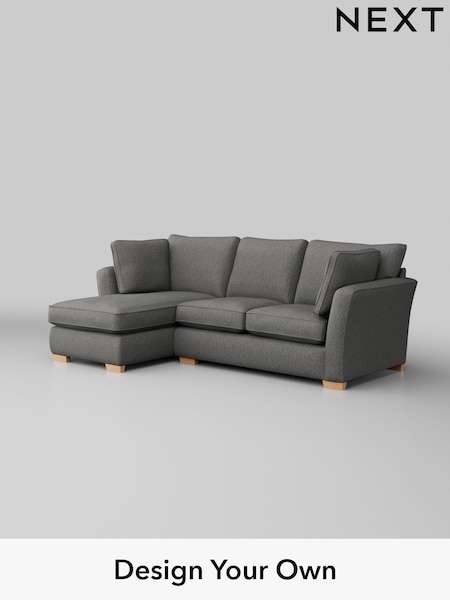 Tweedy Chenille/Dark Grey Heath Highback (H36314) | £1,750