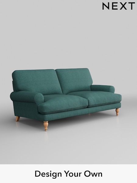 Tweedy Chenille/Dark Teal Green Erin Deep Relaxed Sit (H36318) | £1,175