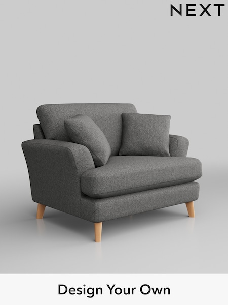 Tweedy Chenille/Dark Grey Conway Relaxed Sit (H36321) | £875