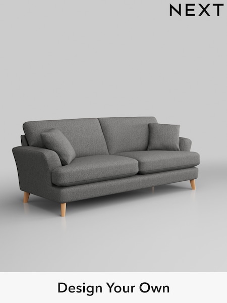 Tweedy Chenille/Dark Grey Conway Relaxed Sit (H36321) | £1,350