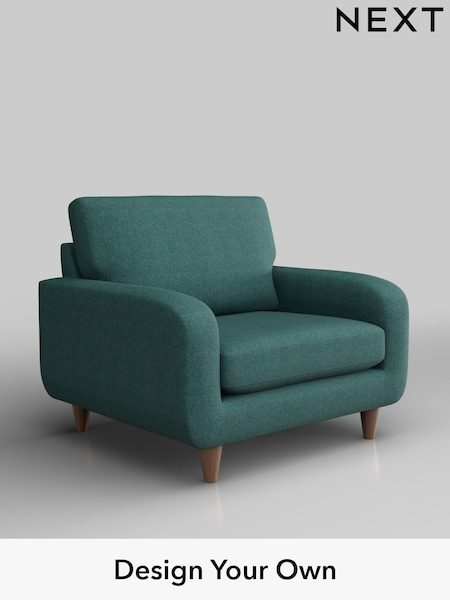 Tweedy Chenille/Dark Teal Green Camden (H36323) | £550