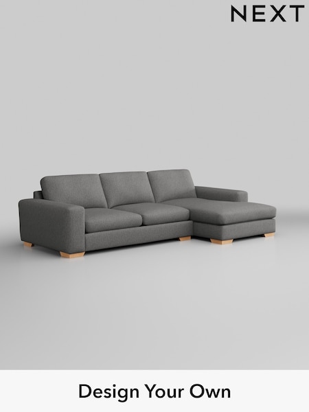 Tweedy Chenille/Dark Grey Houghton Deep Sit (H36324) | £2,099