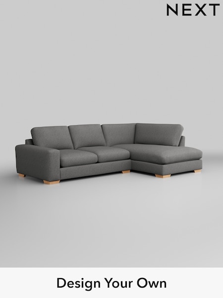 Tweedy Chenille/Dark Grey Houghton Deep Sit (H36324) | £2,099