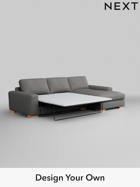 Tweedy Chenille/Dark Grey Houghton Deep Relaxed Sit (H36335) | £2,675