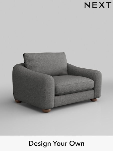 Tweedy Chenille/Dark Grey Arches (H36341) | £825