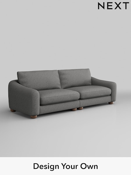 Tweedy Chenille/Dark Grey Arches (H36341) | £1,325