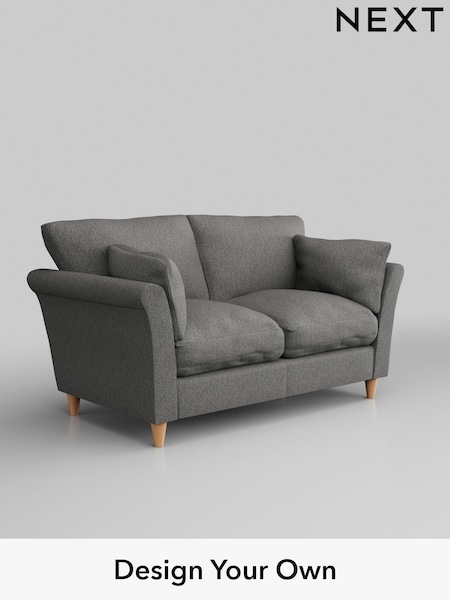 Tweedy Chenille/Dark Grey Hartley Relaxed Sit (H36343) | £975