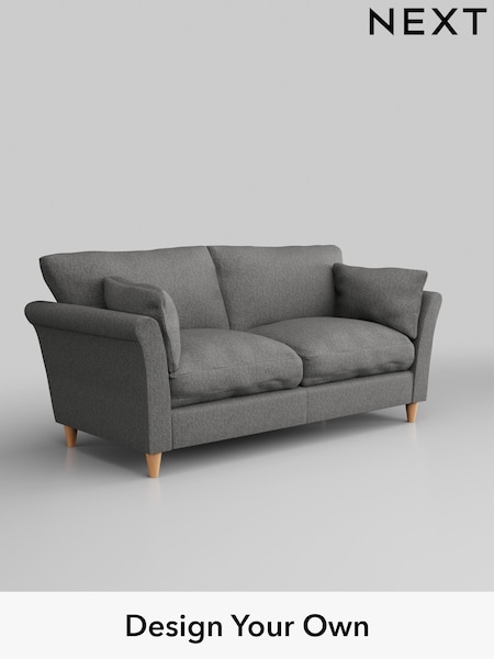 Tweedy Chenille/Dark Grey Hartley Relaxed Sit (H36343) | £1,175