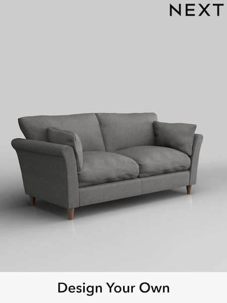 Tweedy Chenille/Dark Grey Hartley Relaxed Sit (H36343) | £1,175