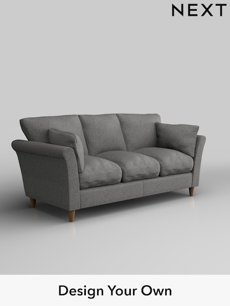 Tweedy Chenille/Dark Grey Hartley Relaxed Sit (H36343) | £1,175