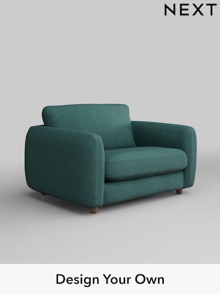Tweedy Chenille/Dark Teal Green Aiden (H36350) | £825