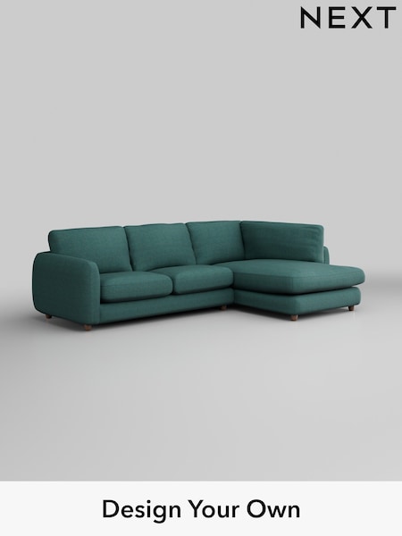 Tweedy Chenille/Dark Teal Green Aiden (H36350) | £1,725