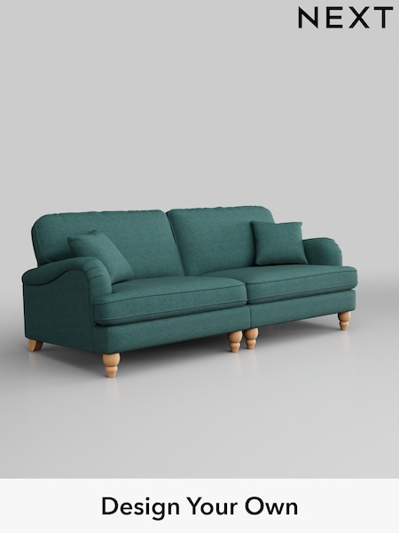 Tweedy Chenille/Dark Teal Green Lilly Ii (H36353) | £1,050