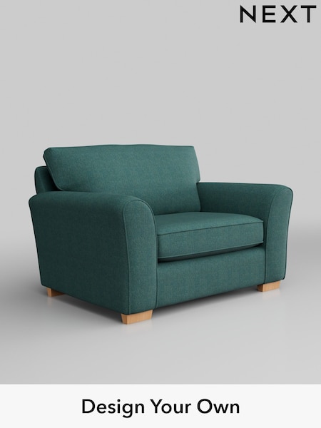 Tweedy Chenille/Dark Teal Green Michigan Ii (H36354) | £625