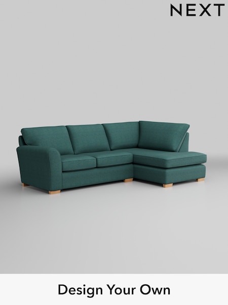 Tweedy Chenille/Dark Teal Green Michigan Ii (H36354) | £1,450