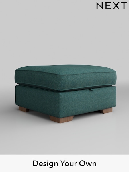 Tweedy Chenille/Dark Teal Green Stamford (H36355) | £450