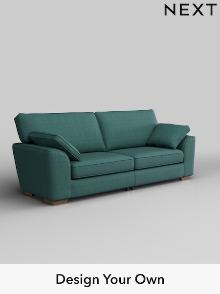 Tweedy Chenille/Dark Teal Green Stamford (H36355) | £1,225