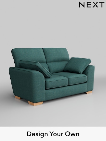 Tweedy Chenille/Dark Teal Green Stamford Highback (H36360) | £975