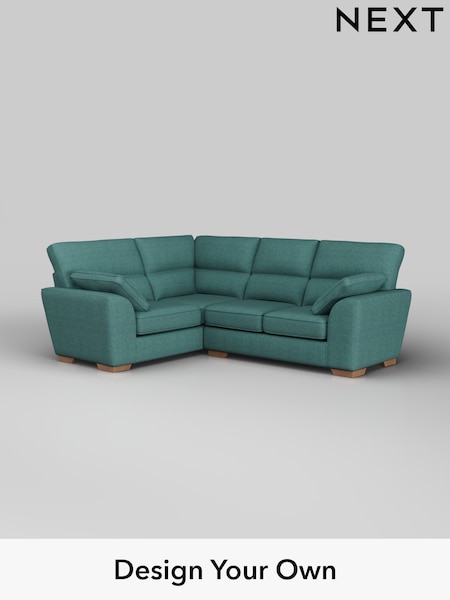 Tweedy Chenille/Dark Teal Green Stamford Highback (H36360) | £1,999