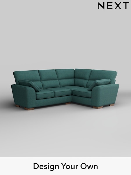 Tweedy Chenille/Dark Teal Green Stamford Highback (H36360) | £1,999