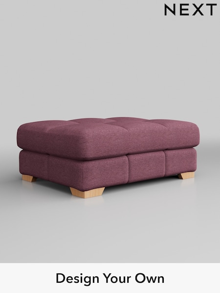 Tweedy Blend Easy Clean/Mid Mulberry Purple Brooke Deep Sit (H36379) | £575
