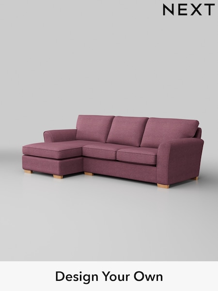 Tweedy Blend Easy Clean/Mid Mulberry Purple Michigan Ii (H36381) | £1,425