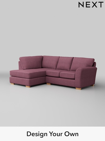 Tweedy Blend Easy Clean/Mid Mulberry Purple Michigan Ii (H36381) | £1,350