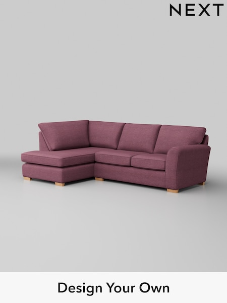 Tweedy Blend Easy Clean/Mid Mulberry Purple Michigan Ii (H36381) | £1,450