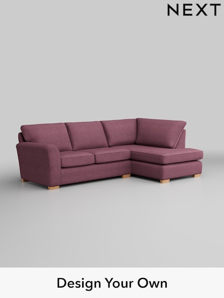Tweedy Blend Easy Clean/Mid Mulberry Purple Michigan Ii (H36381) | £1,450