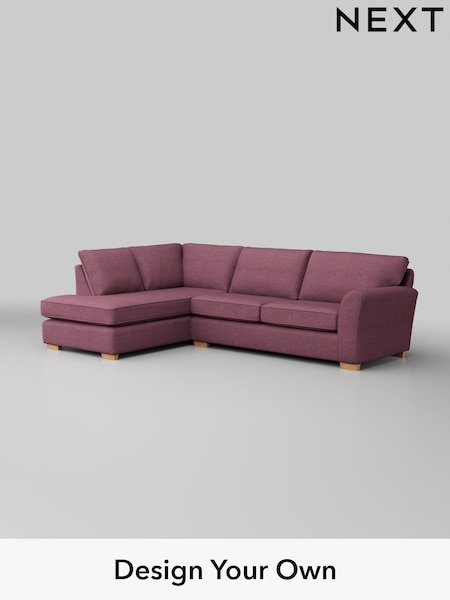 Tweedy Blend Easy Clean/Mid Mulberry Purple Michigan Ii (H36381) | £1,550
