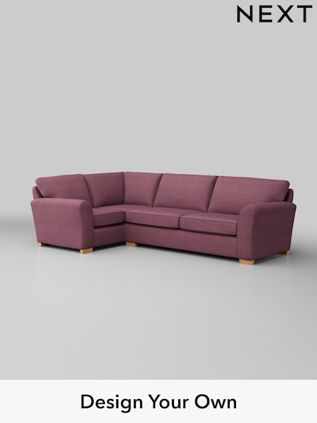 Tweedy Blend Easy Clean/Mid Mulberry Purple Michigan Ii (H36381) | £1,575