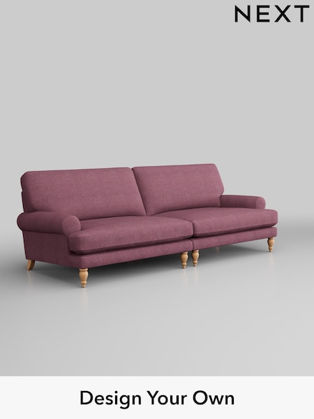 Tweedy Blend Easy Clean/Mid Mulberry Purple Erin Deep Relaxed Sit (H36384) | £1,375