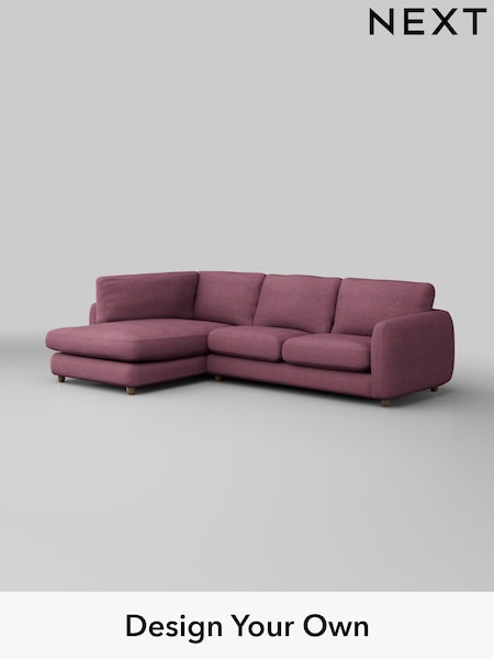 Tweedy Blend Easy Clean/Mid Mulberry Purple Aiden (H36390) | £1,725
