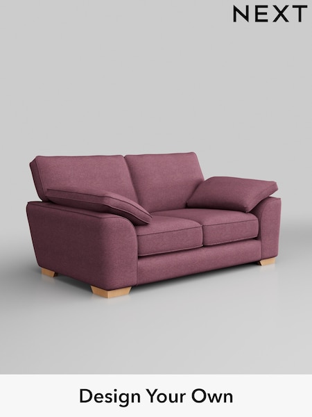 Tweedy Blend Easy Clean/Mid Mulberry Purple Stamford Grand Relaxed Sit (H36395) | £1,499