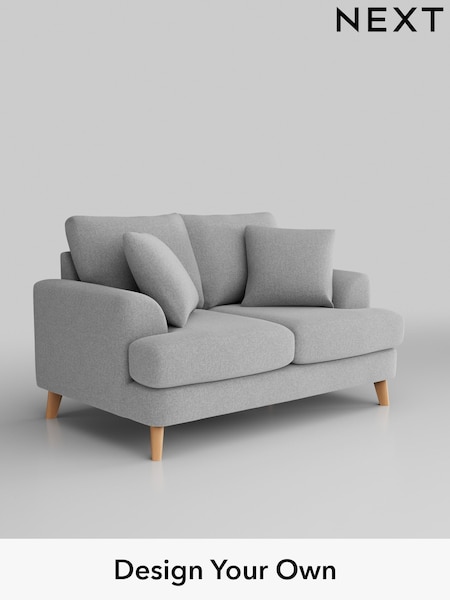 Tweedy Blend Easy Clean/Light Silver Grey Parker (H36402) | £1,050