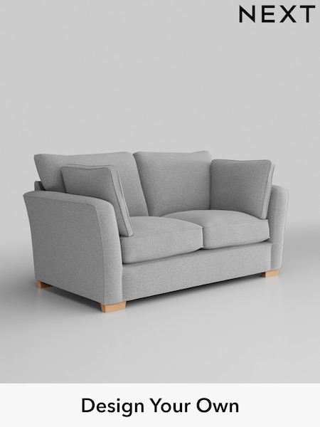 Tweedy Blend Easy Clean/Light Silver Grey Heath Highback (H36405) | £1,025
