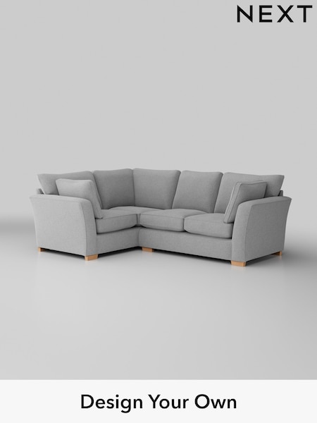 Tweedy Blend Easy Clean/Light Silver Grey Heath Highback (H36405) | £1,899