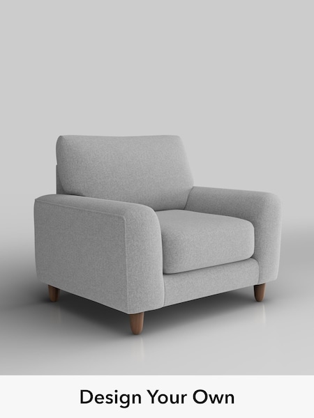 Tweedy Blend Easy Clean/Light Silver Grey Campbell (H36407) | £775