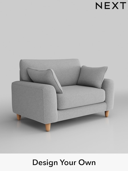 Tweedy Blend Easy Clean/Light Silver Grey Campbell (H36407) | £875