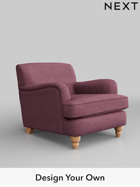 Tweedy Blend Easy Clean/Mid Mulberry Purple Lilly Ii (H36410) | £550