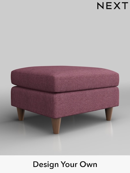 Tweedy Blend Easy Clean/Mid Mulberry Purple Elliot Highback (H36412) | £299