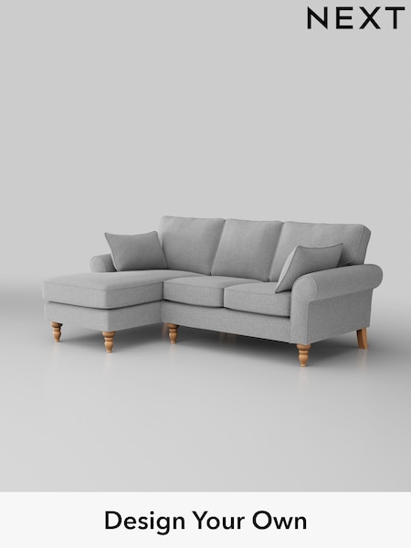Tweedy Blend Easy Clean/Light Silver Grey Mallory (H36413) | £1,350
